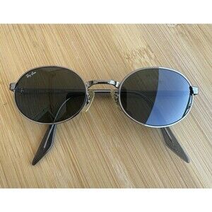 Vintage 90's Ray-Ban W2187 B&L Bausch & Lomb Sidestreet Sunglasses Oval Metal